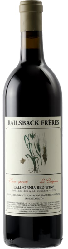 Railsback Freres Cuvee Speciale Le Carignan 2019 Front Bottle Shot