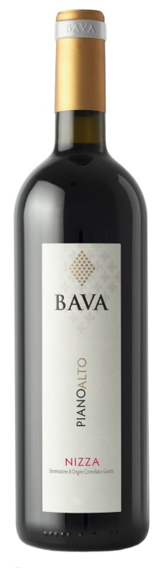 Bava Pianoalto Nizza Barbera 2014 Front Bottle Shot