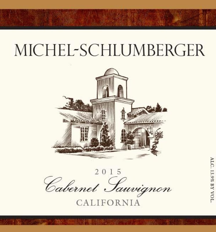 Michel-Schlumberger 2016 Front Label