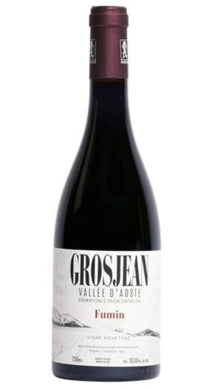 Grosjean Vallee d'Aoste Vigne Merletta Fumin 2022 Front Bottle Shot