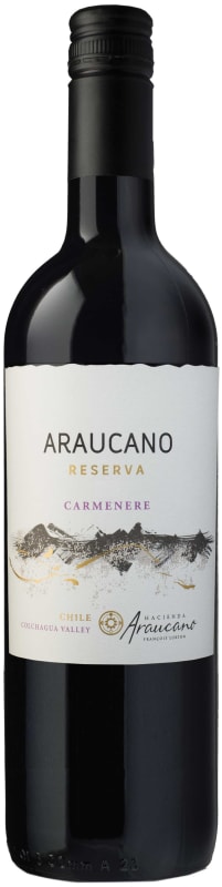 Hacienda Araucano Reserva Carmenere 2015 Front Bottle Shot