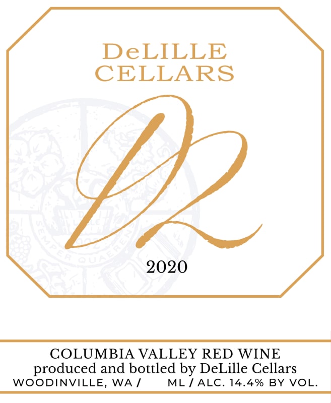 DeLille D2 Estate Red (1.5 Liter Magnum) 2020 Front Label