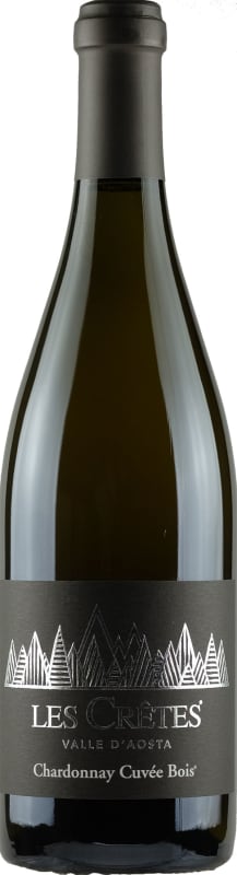 Les Cretes Chardonnay Cuvee Bois 2020 Front Bottle Shot