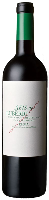 Luberri Seis de Luberri 2012 Front Bottle Shot