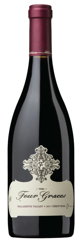 Four Graces Pinot Noir 2017 Front Bottle Shot