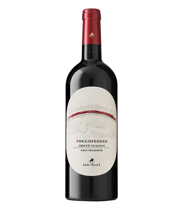 San Felice Poggio Rosso Chianti Classico Gran Selezione 2016 Front Bottle Shot