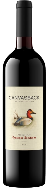 Canvasback Red Mountain Cabernet Sauvignon 2020 Front Bottle Shot