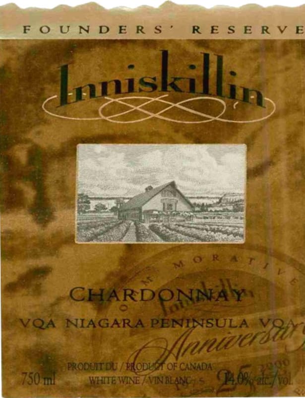 Inniskillin Founder's Reserve Chardonnay 2007 Front Label