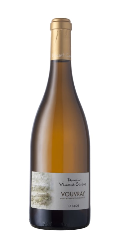 Domaine Vincent Careme Vouvray Le Clos 2017 Front Bottle Shot