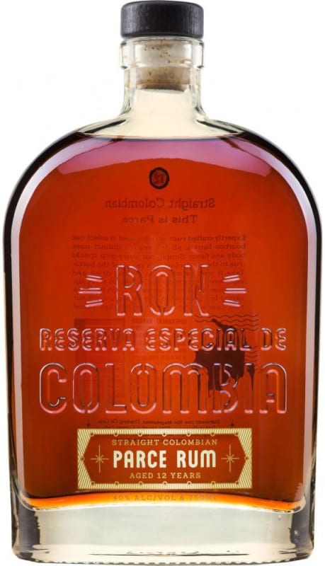 Parce 12 Year Rum Front Bottle Shot