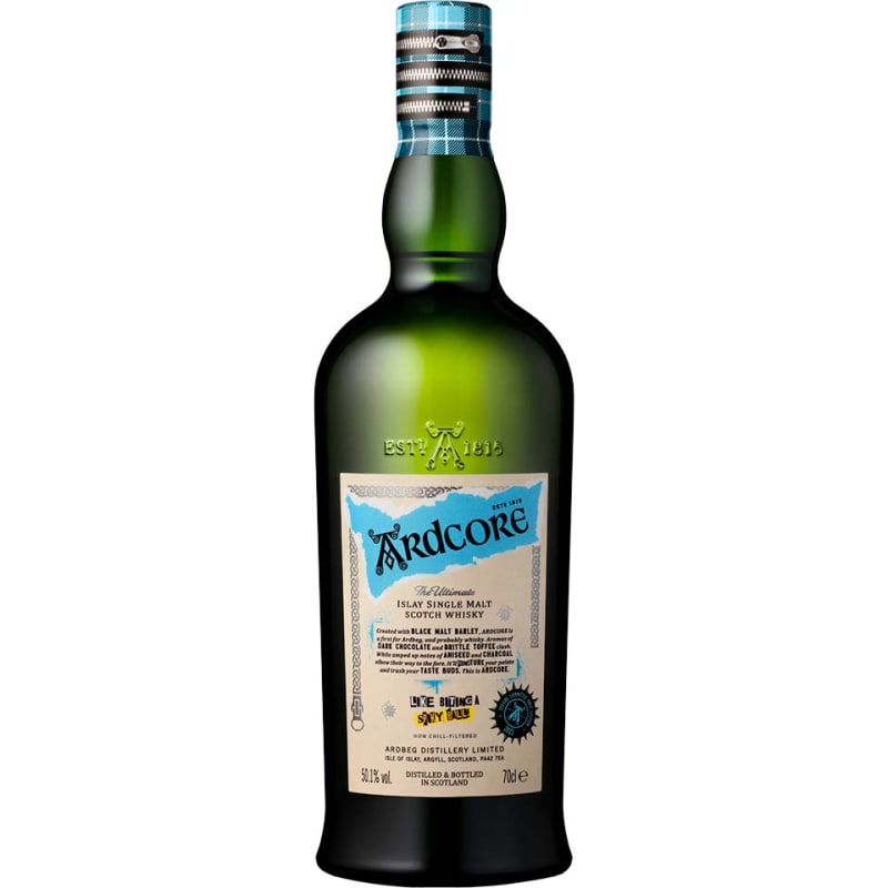Ardbeg Ardcore Committee Release Single Malt Scotch Whisky Front Bottle Shot