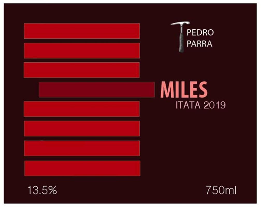 Pedro Parra MILES 2019 Front Label