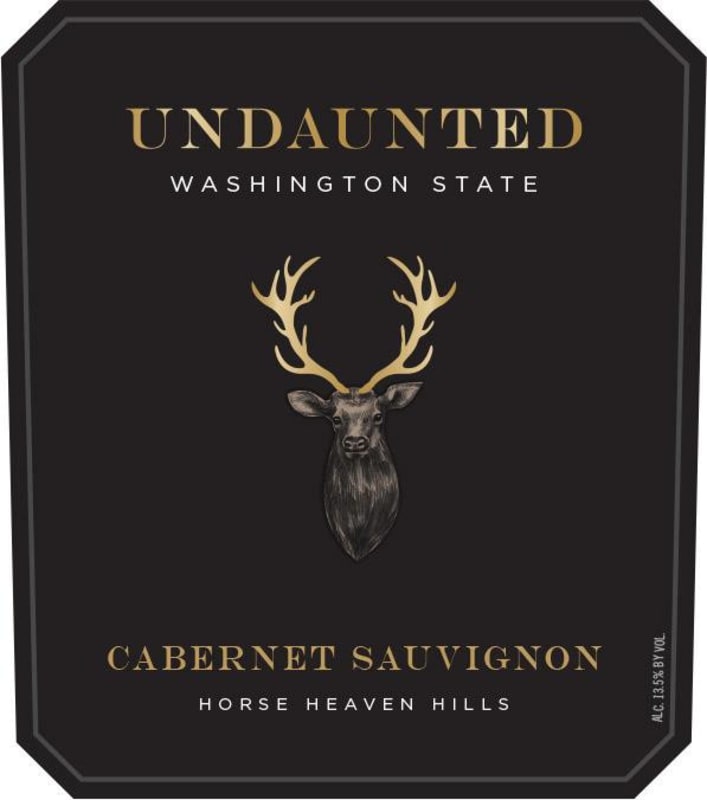 Undaunted Horse Heaven Hills Cabernet Sauvignon 2019 Front Label