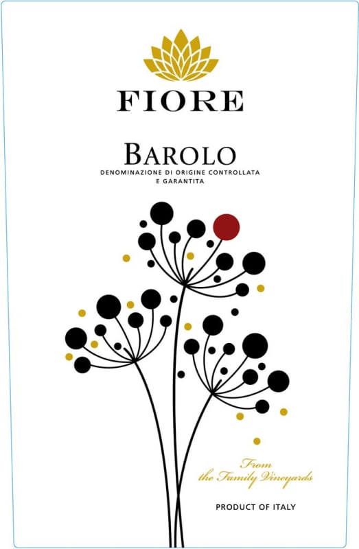 Fiore Barolo 2013 Front Label