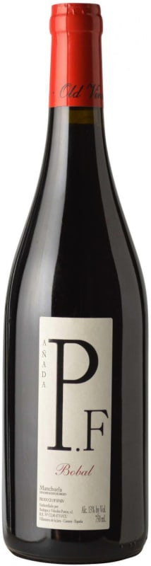 Bodegas Ponce P.F. Bobal 2020 Front Bottle Shot