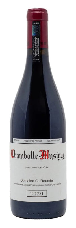 Domaine Georges & Christophe Roumier Chambolle-Musigny 2020 Front Bottle Shot