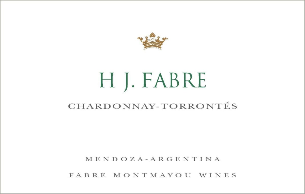 Fabre Montmayou H J. Fabre Chardonnay Torrontes 2012 Front Label