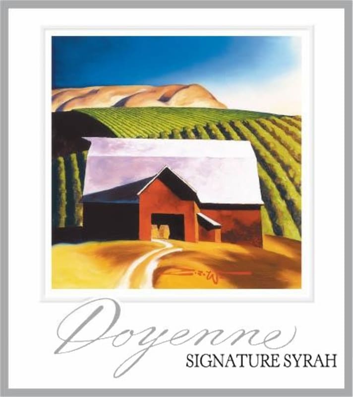 DeLille Doyenne Signature Syrah 2010 Front Label