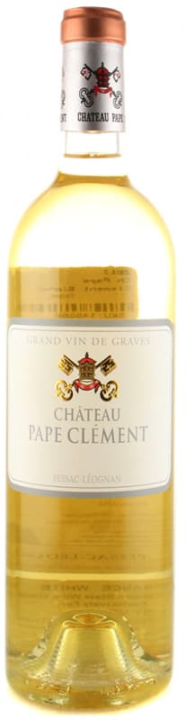 Chateau Pape Clement Blanc 2014 Front Bottle Shot