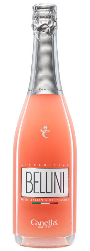 Canella Bellini Front Bottle Shot