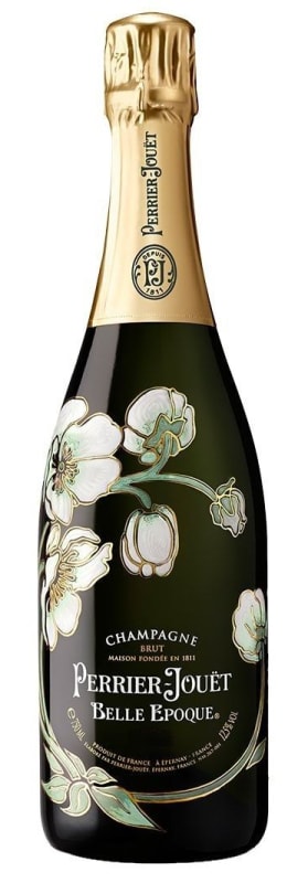 Perrier-Jouet Belle Epoque With Glassware Set 2012 Front Bottle Shot