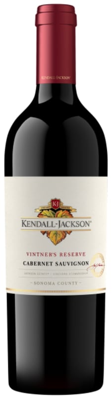 Kendall-Jackson Vintner's Reserve Cabernet Sauvignon 2017 Front Bottle Shot