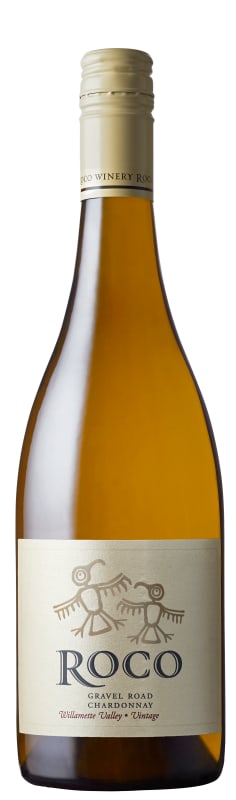 ROCO Gravel Road Chardonnay 2022 Front Bottle Shot