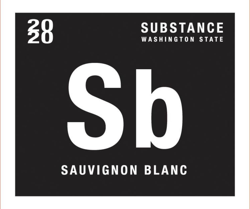 Substance Sauvignon Blanc 2020 Front Label