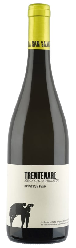 San Salvatore Trentenare Paestum Fiano 2021 Front Bottle Shot