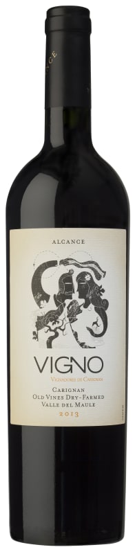 Alcance Vigno Carignan 2013 Front Bottle Shot