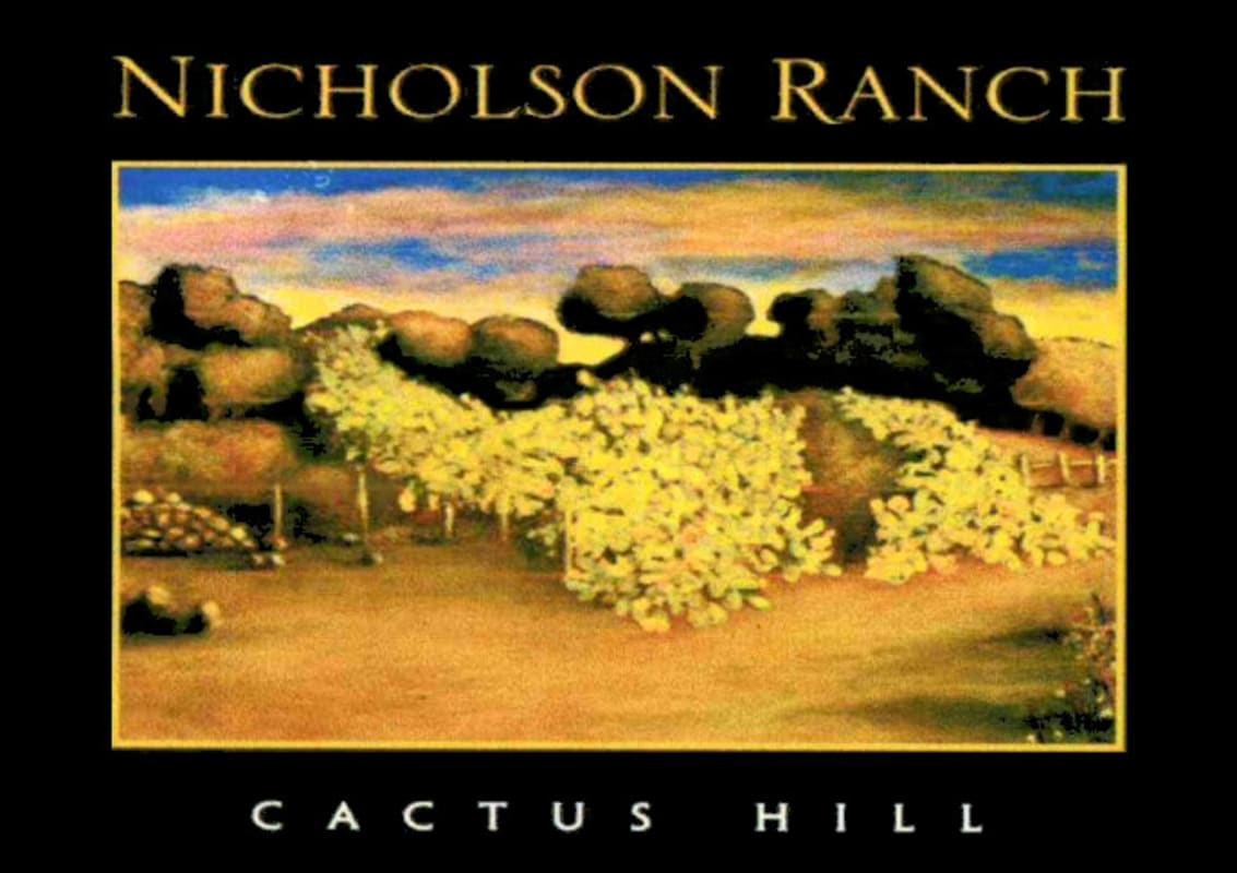 Nicholson Ranch Cactus Hill Reserve Pinot Noir 2008 Front Label