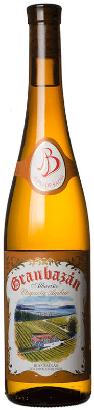 Granbazan Etiqueta Ambar Albarino 2015 Front Bottle Shot