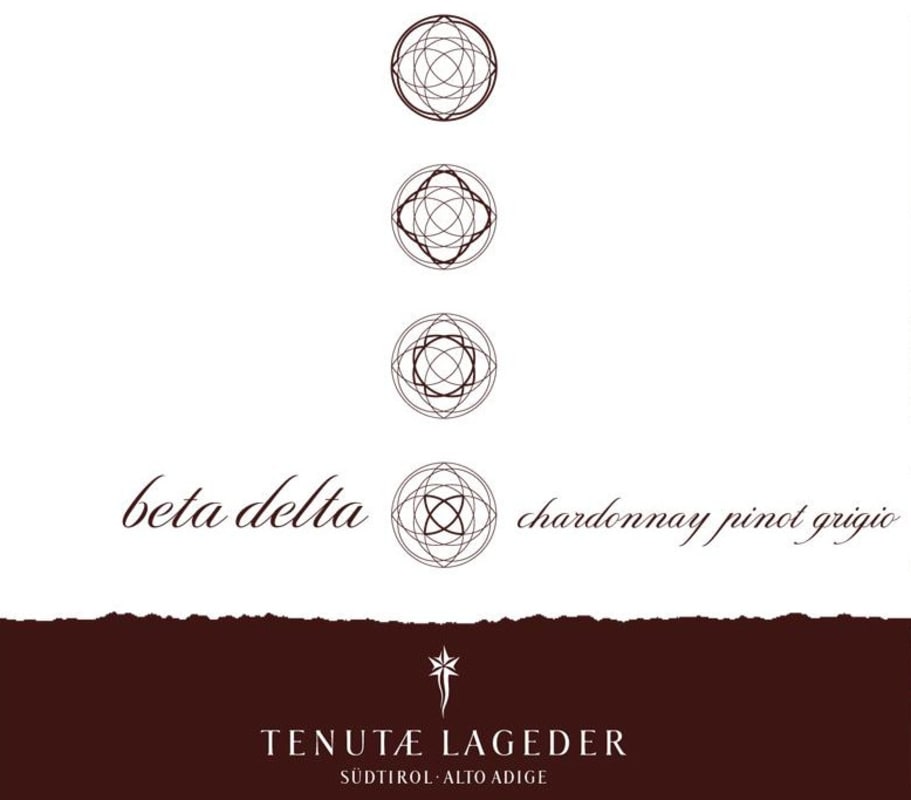 Alois Lageder Beta Delta Chardonnay Pinot Grigio 2016 Front Label