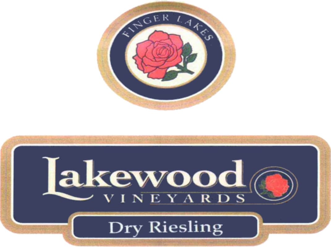 Lakewood Vineyards Dry Riesling 2014 Front Label