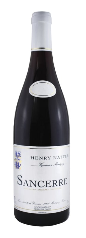 Henry Natter Sancerre Rouge 2019 Front Bottle Shot