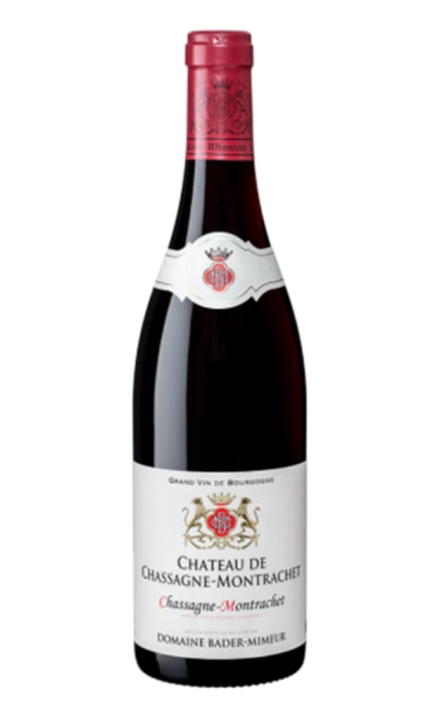 Bader-Mimeur Chateau de Chassagne-Montrachet Rouge 2017 Front Bottle Shot