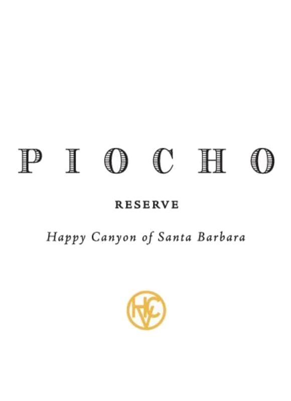 Happy Canyon Vineyards Piocho Reserve 2017 Front Label