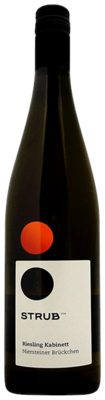 Strub Niersteiner Bruckchen Riesling Kabinett 2022 Front Bottle Shot