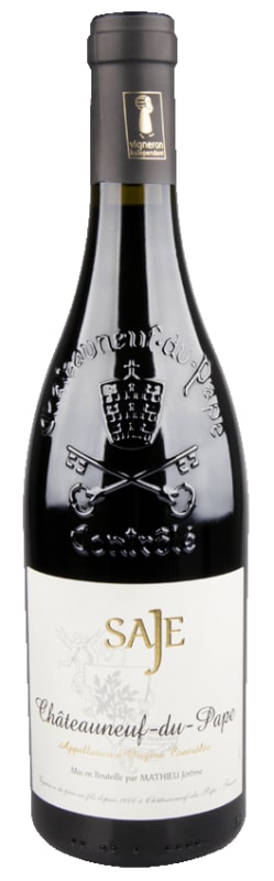 Domaine de Saje Chateauneuf-du-Pape 2022 Front Bottle Shot