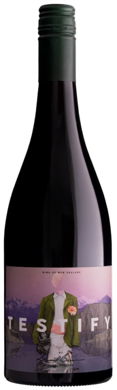 Testify Pinot Noir 2018 Front Bottle Shot