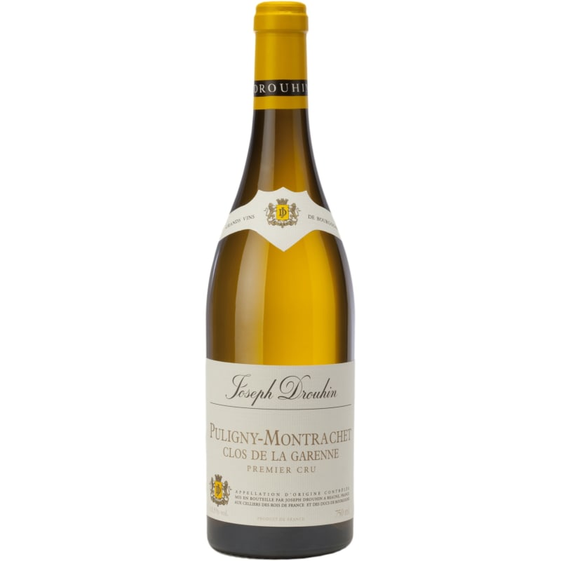 Joseph Drouhin Puligny-Montrachet Clos de la Garenne Premier Cru 2017 Front Bottle Shot