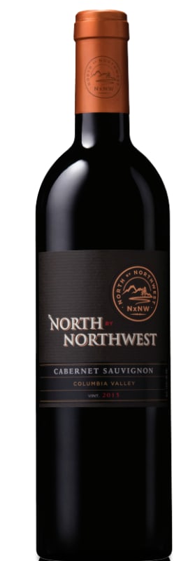 North by Northwest NxNW Columbia Valley Cabernet Sauvignon 2015 Front Bottle Shot