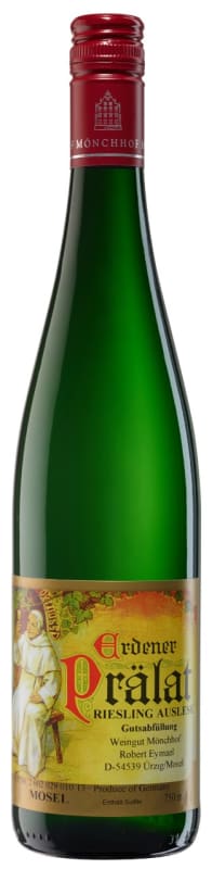 Monchhof Erdener Pralat Riesling Auslese 2019 Front Bottle Shot