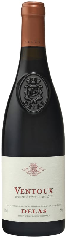 Delas Ventoux 2019 Front Bottle Shot
