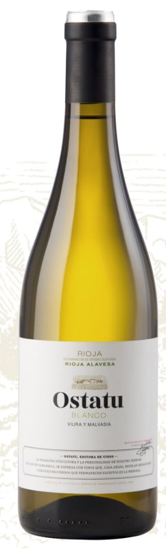 Ostatu Rioja Blanco 2017 Front Bottle Shot