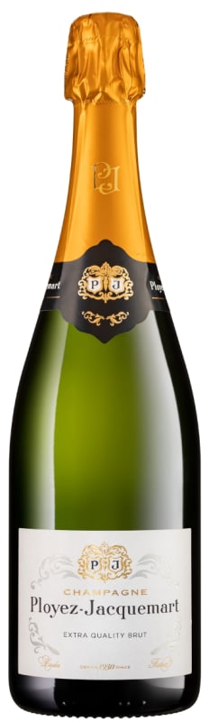 Champagne Ployez-Jacquemart Extra Quality Brut Front Bottle Shot