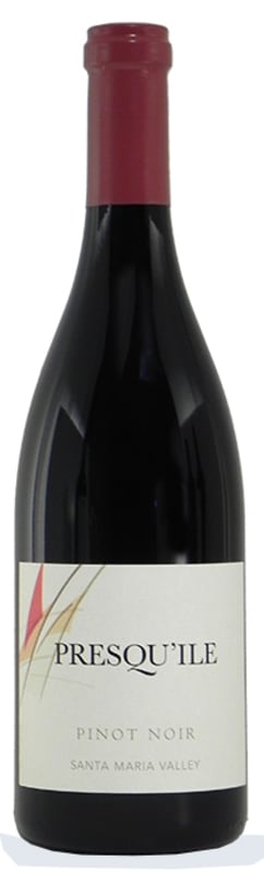 Presqu'ile Santa Maria Valley Pinot Noir 2014 Front Bottle Shot