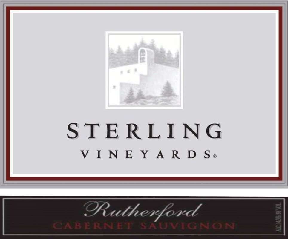 Sterling Rutherford Cabernet Sauvignon 2004 Front Label