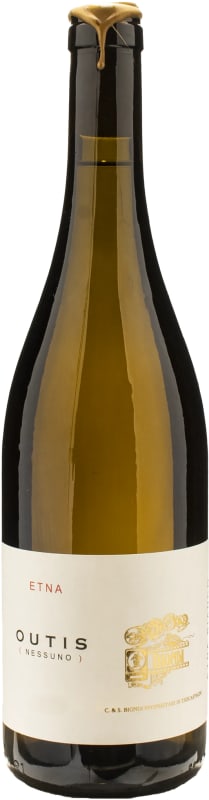 Biondi Etna Outis Nessuno Bianco 2022 Front Bottle Shot