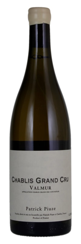 Patrick Piuze Chablis Valmur Grand Cru 2020 Front Bottle Shot